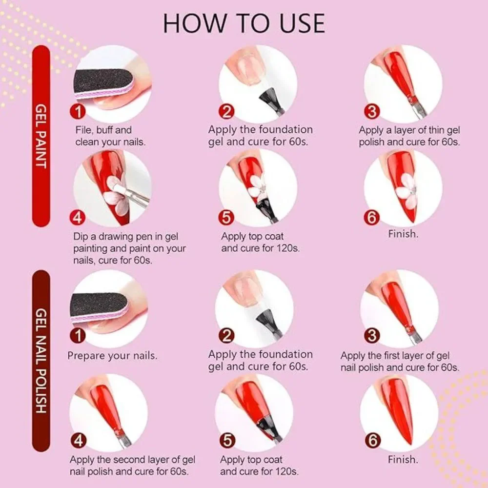 Saviland all-in-one Gel Nail Paint - Picture 7 of 13